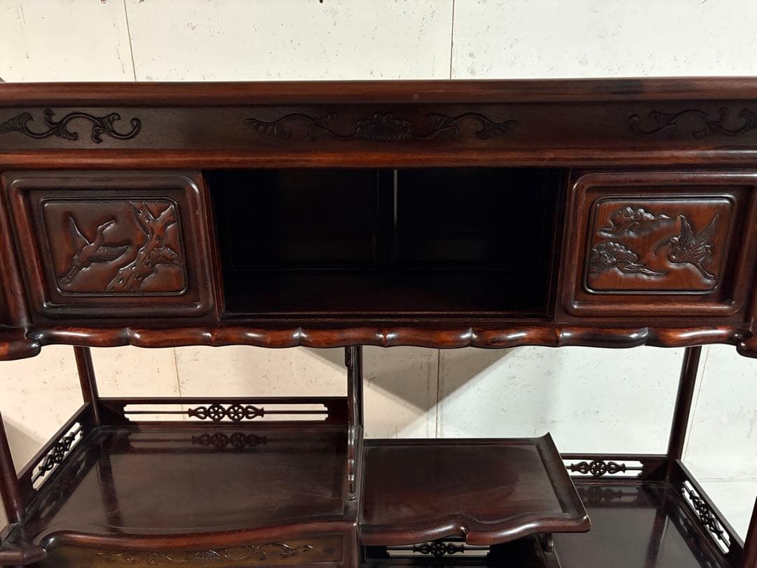 茶箪笥　引き出し割れあり　写真でご確認ください。