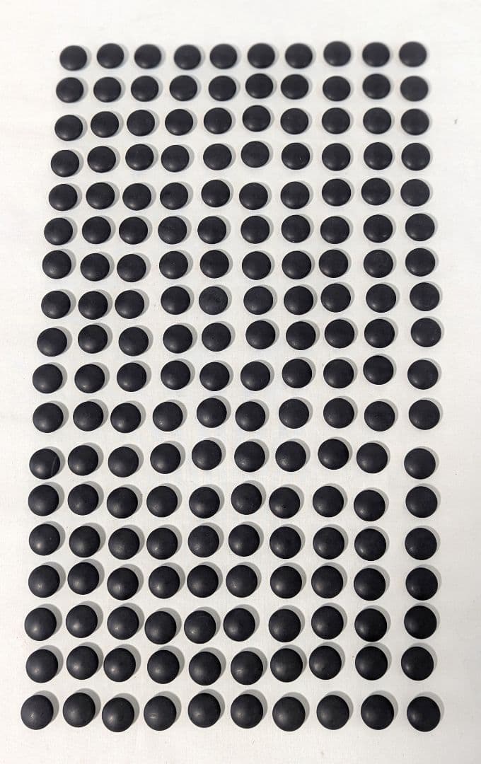 蛤碁石 那智黒 白181 黒180個 高級 厚さ 白8.5mm 約黒9mm