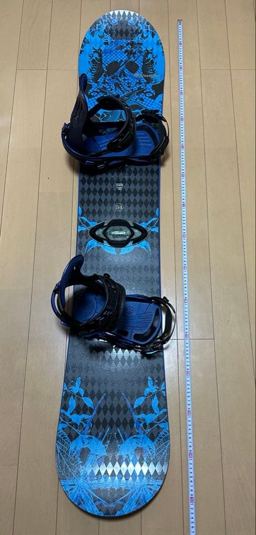 スノーボード kissmark 154cm ビンディング FLUX size M