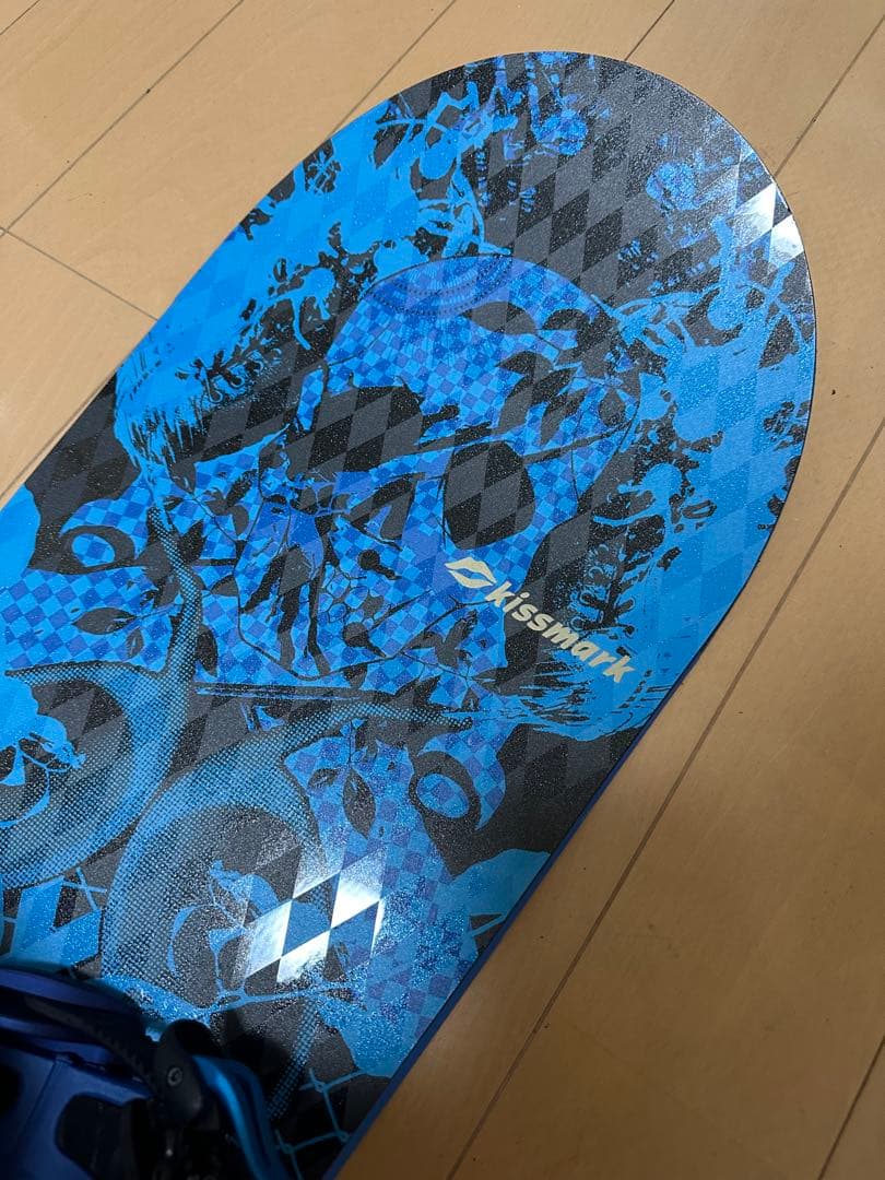 スノーボード kissmark 154cm ビンディング FLUX size M