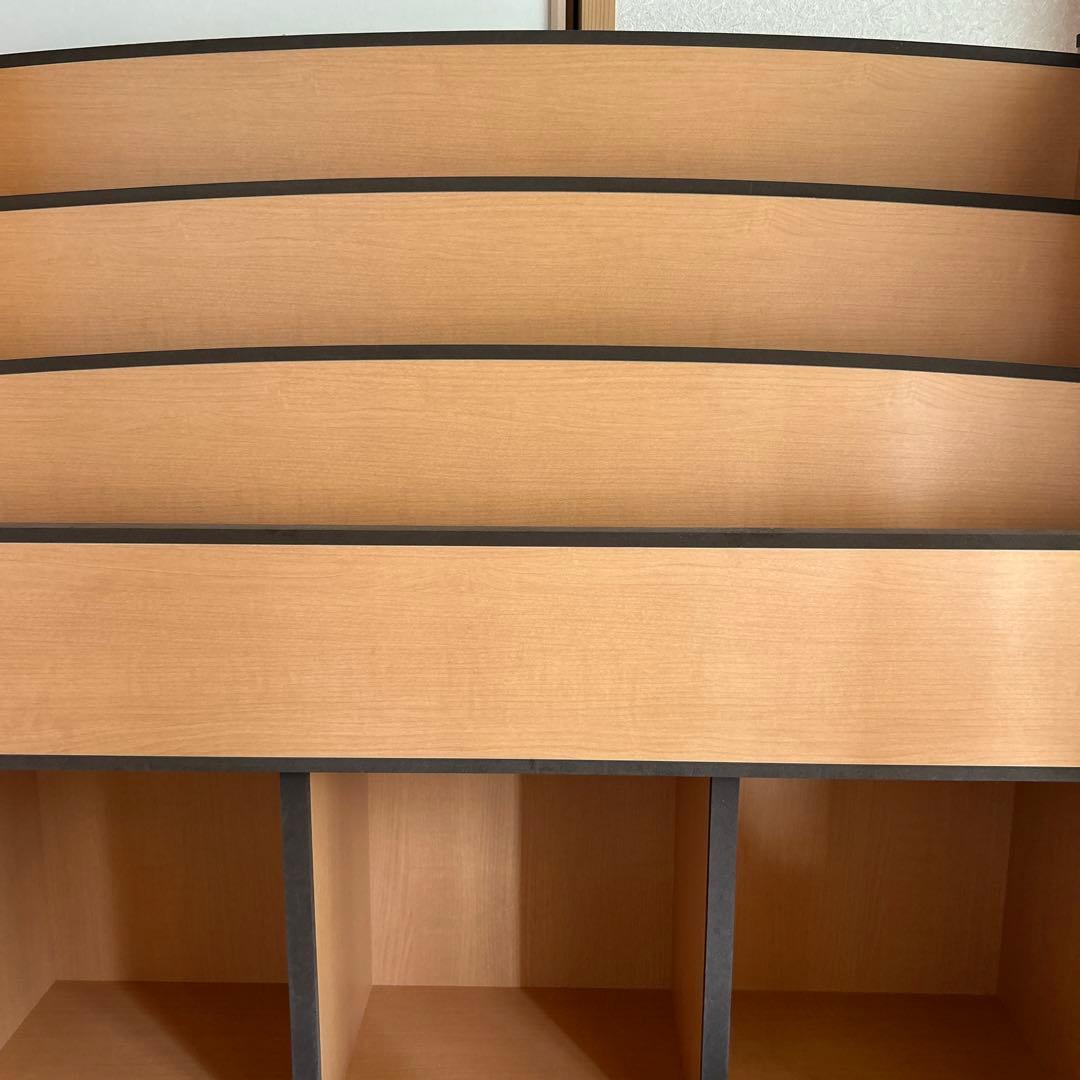 ソフト素材キッズファニチャー　絵本ラックL