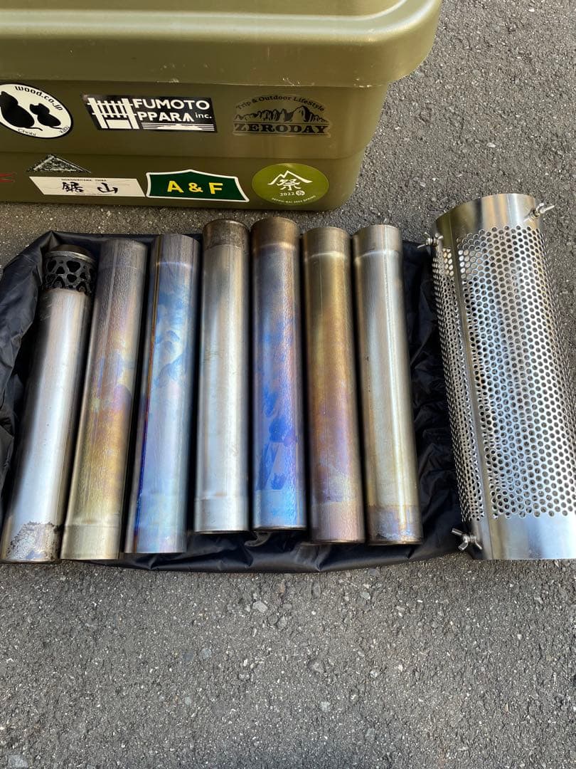 POMOL 薪ストーブ T-BRICK もろもろセット