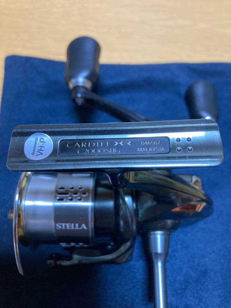 23カーディフXR C2000SHG 18ステラスプールハンドル