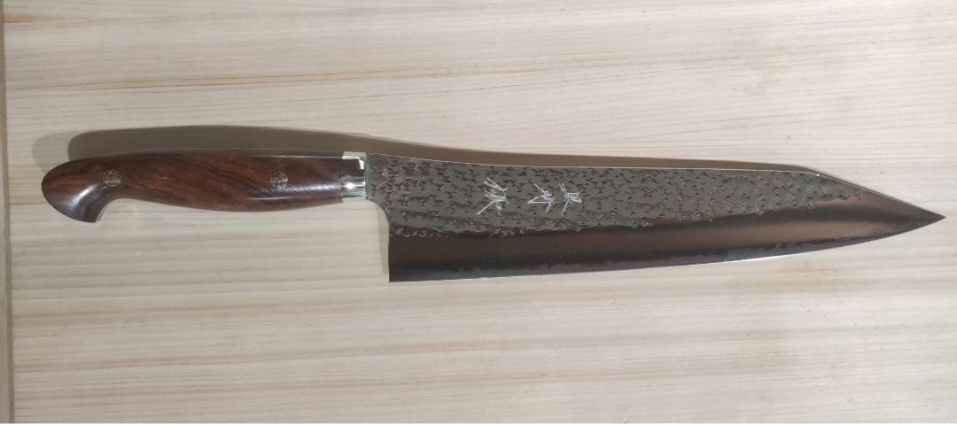 黒崎優　閃光　sg2 牛刀　240mm アイアンウッド柄