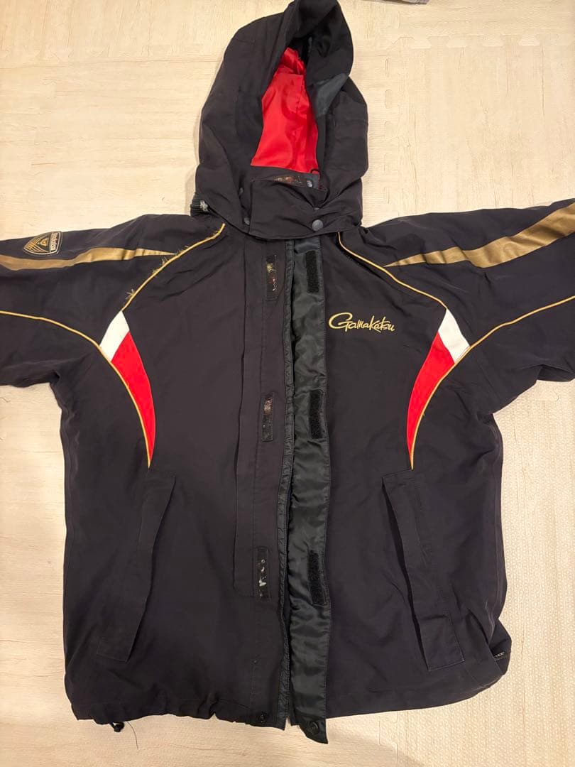 Gamakatsu フィッシングジャケット フード付き