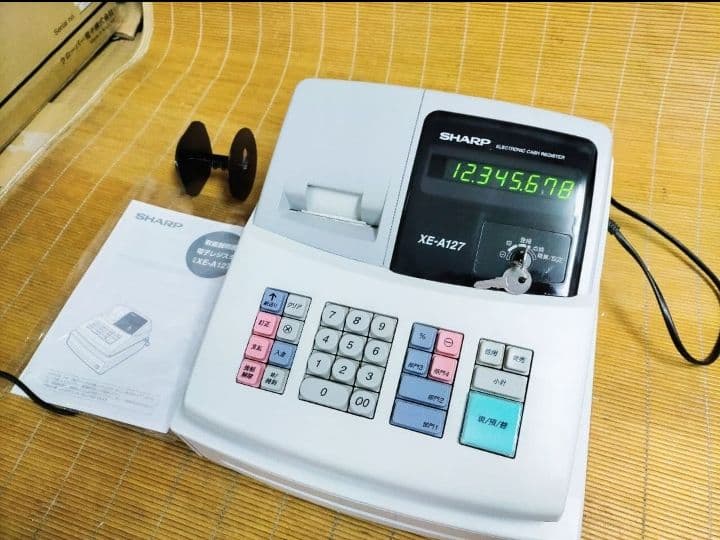 シャープレジスター　XE-A127　簡単便利特殊　送料込　951753