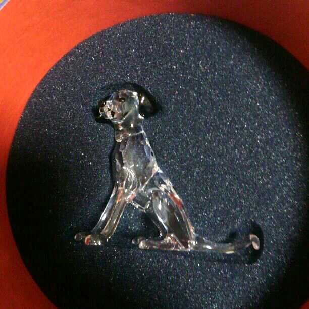 正規品スワロフスキー(犬)