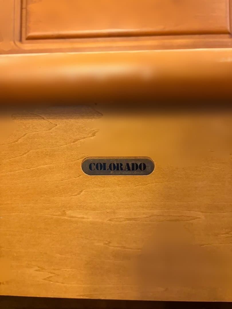 レトロ 木製 収納ベンチ 小物入れ ふた付き ボックスベンチ COLORADO