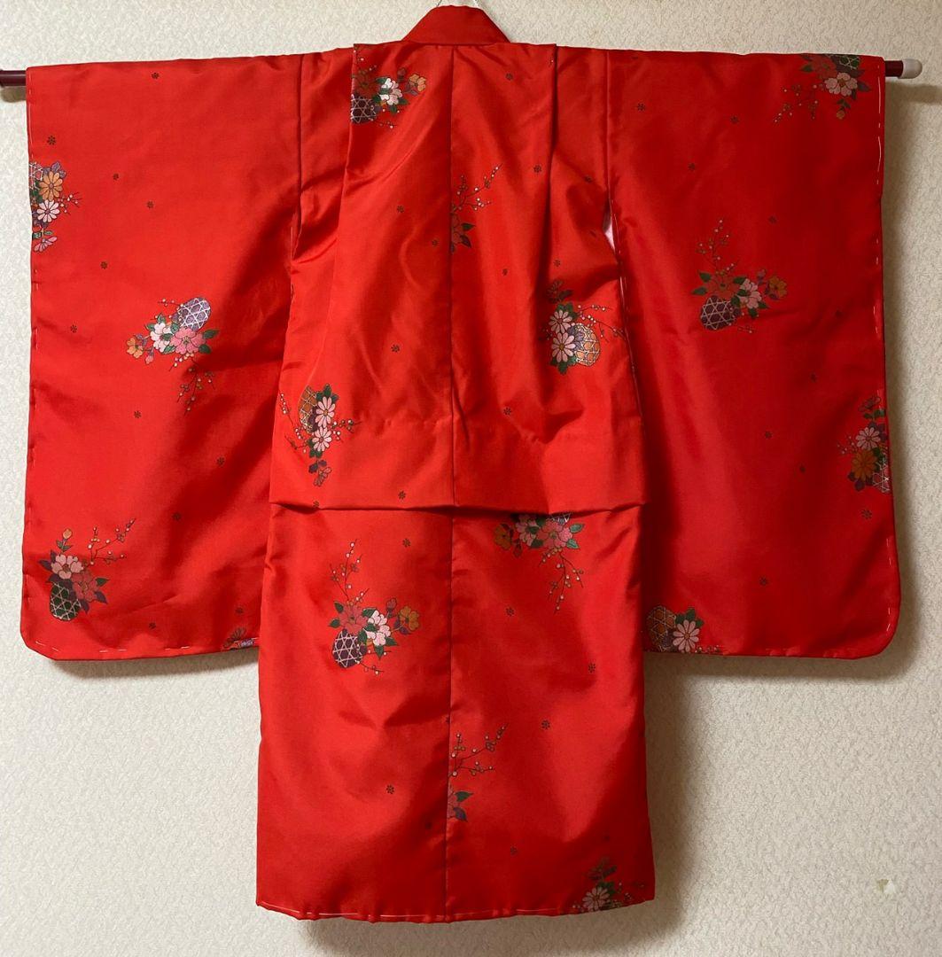 No.342子供着物6点セット新品未使用品3歳用七五三