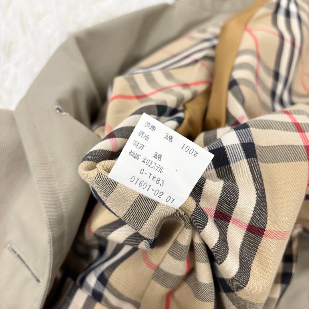 Burberrys コットンギャバジン トレンチコート ノバチェック