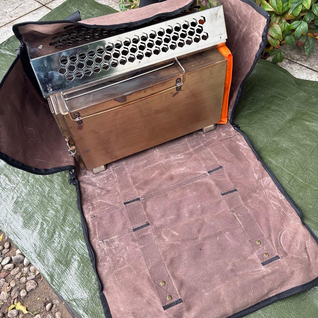 フィールドア 薪ストーブ テントプロテクター 収納ケース 焚き火シート セット