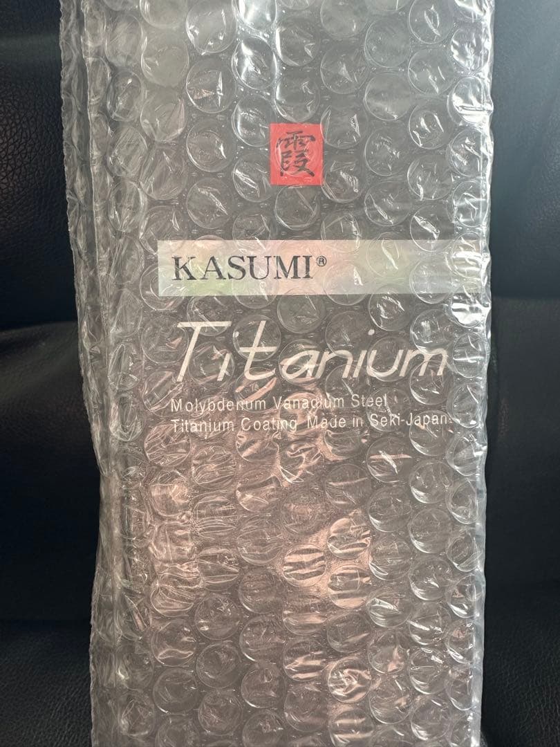 堤下食堂 × 霞 チタンコーティング 20cm 剣型包丁