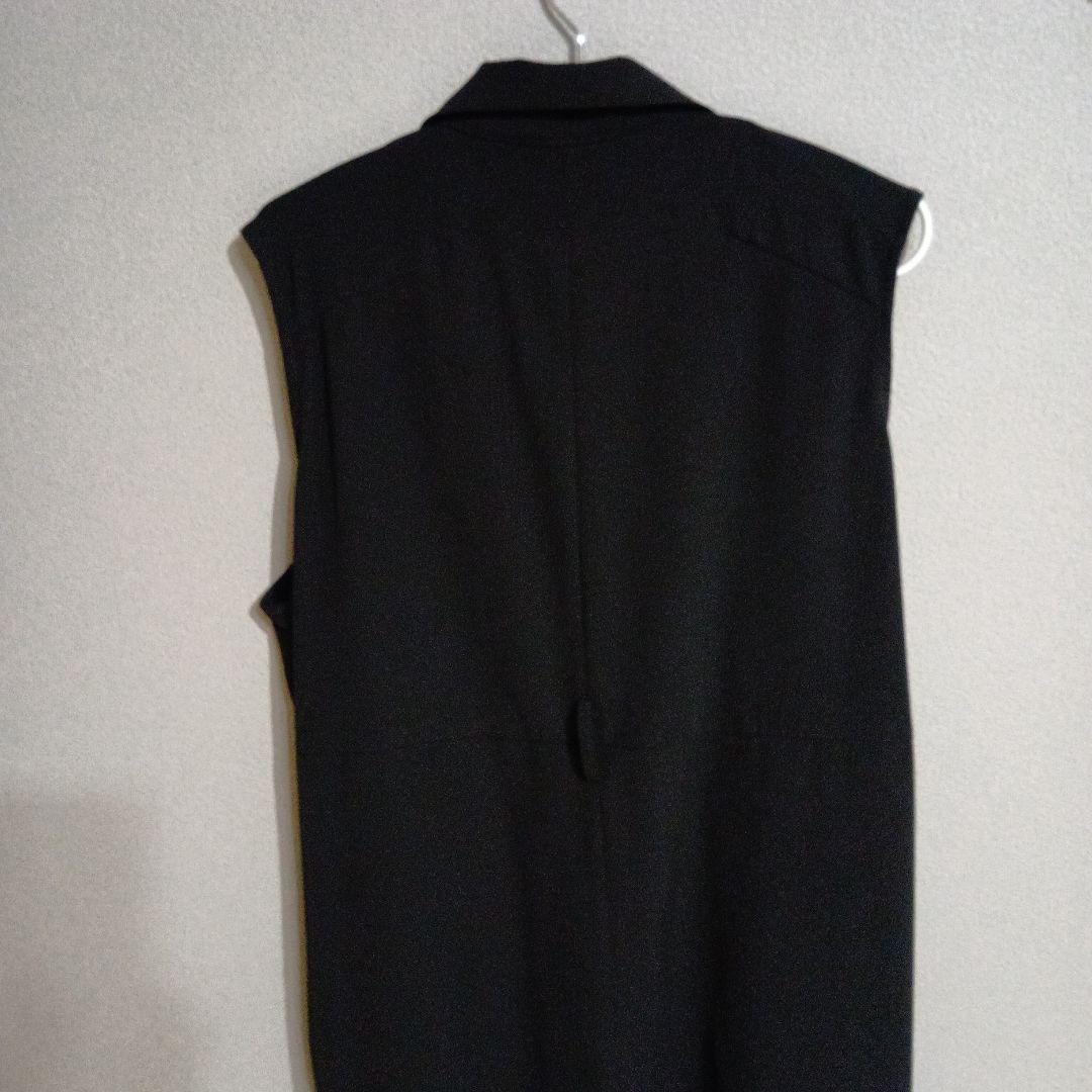 アンリアン田中亜希子　ブラック ノースリーブ オールインワン