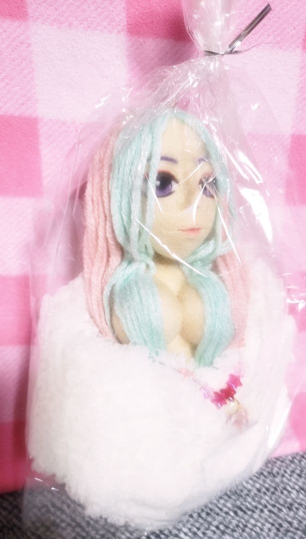 羊毛フェルト　お姉さん　女性　ハンドメイド　美女　美人　インテリア　1点もの　美