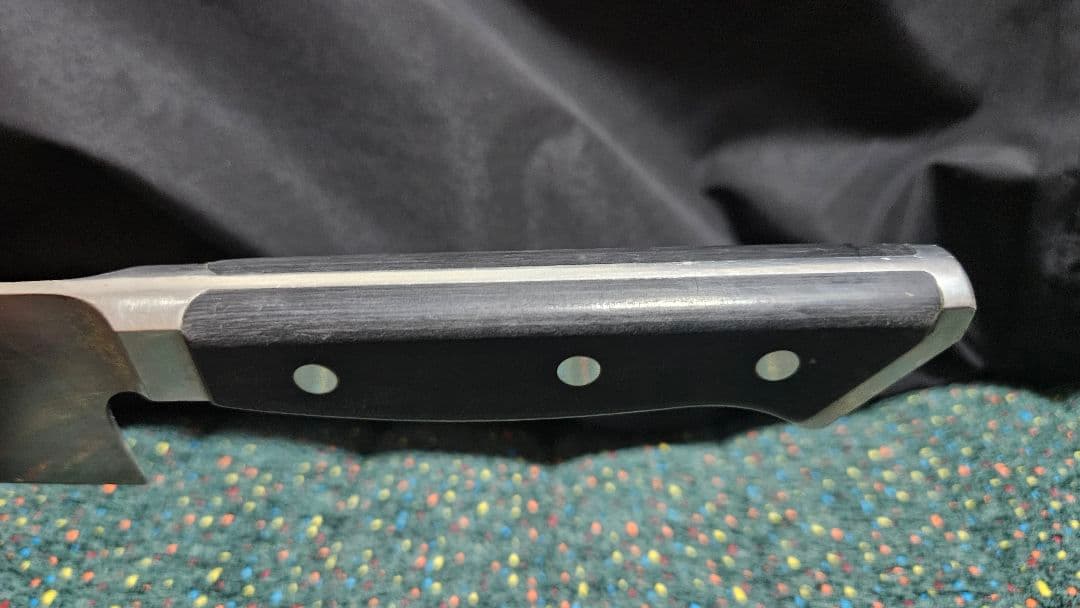 中古Karamit 約23cm波刃包丁、グレステン約27cm波刃包丁セット