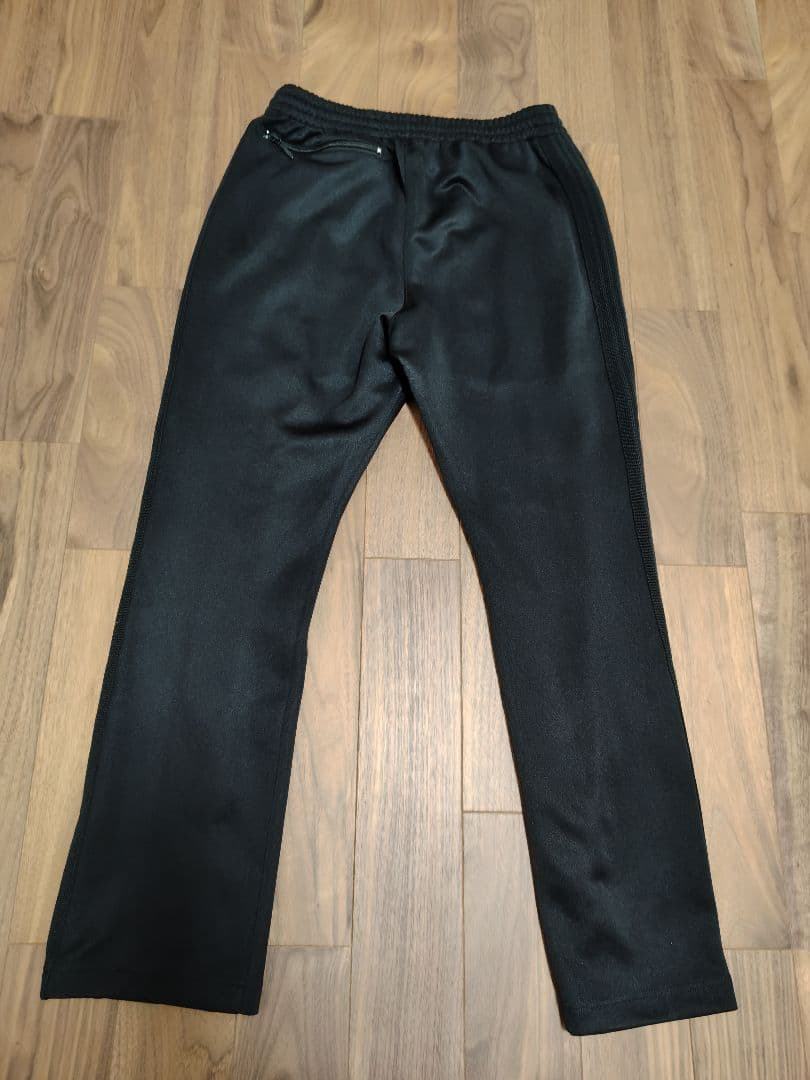 ニードルズ トラックパンツ ナロー S 黒 ブラック