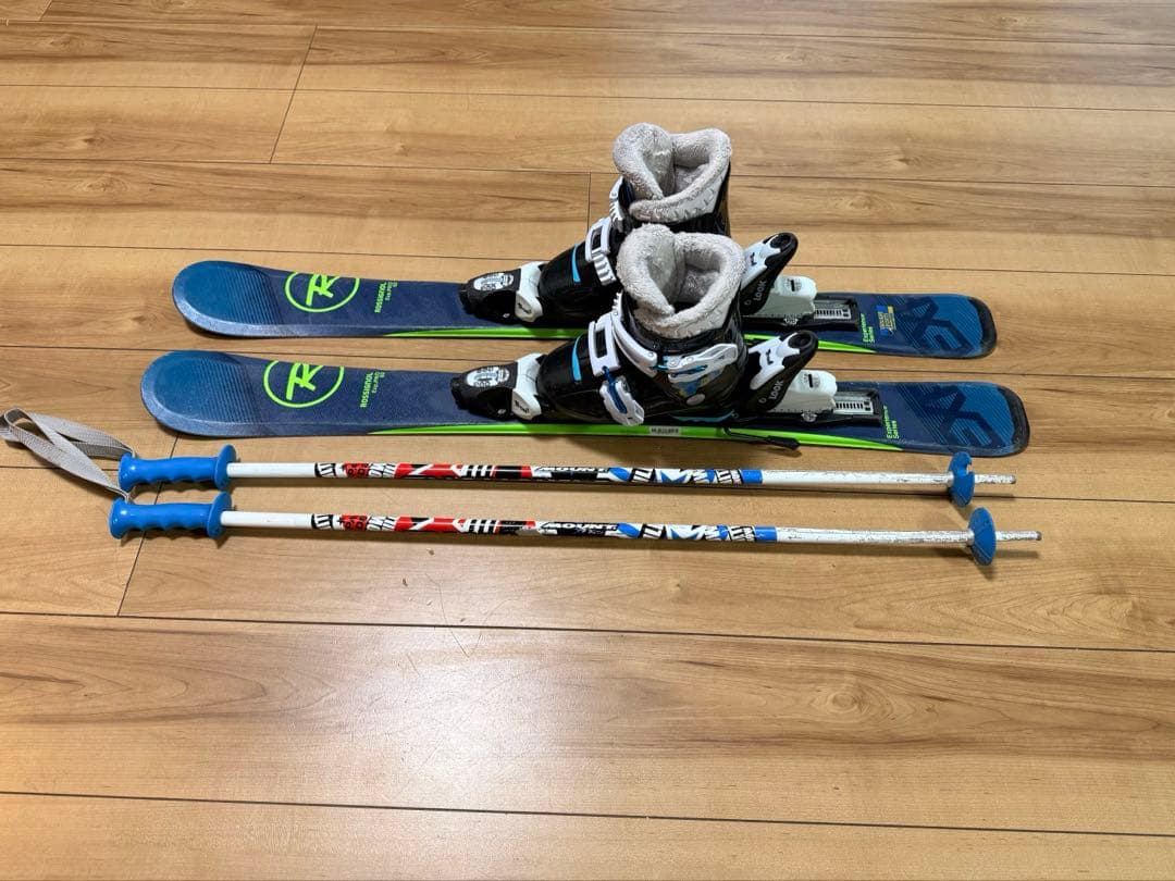 ROSSIGNOL Exp.P90 子供スキー３点セット　ジュニア