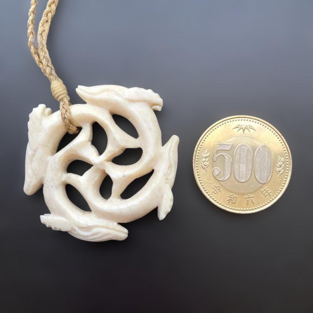 限定値下中 ボーンカービング　ネックレス