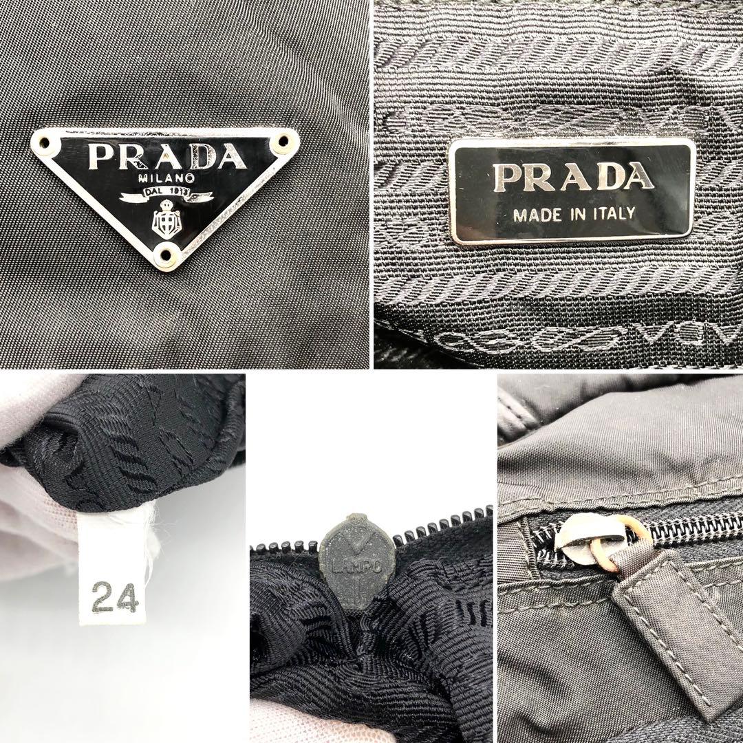 プラダ ショルダーバッグ メッセンジャー 三角ロゴ A4可能 ナイロン レザー