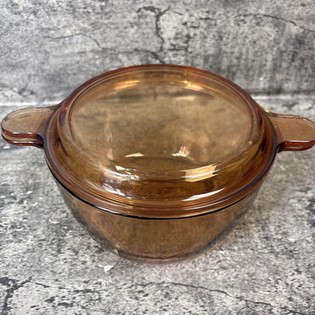 ビジョン　アンバーガラス　キャセロール　耐熱セット　フライパン　4点セット