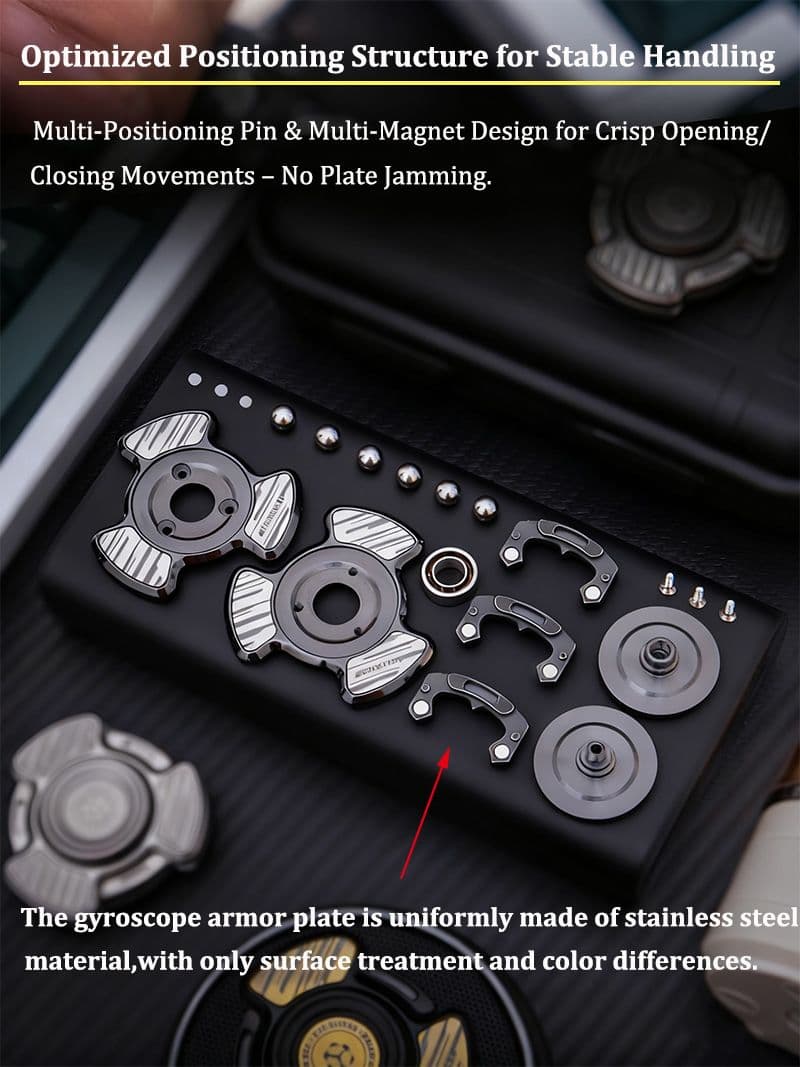 JuzhEDC RADIATION ジルコニウム フィジェットトイ