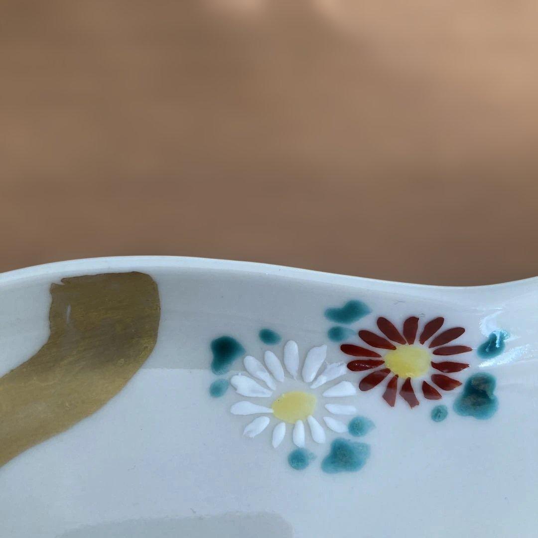 京焼　香仙窯　瓢箪皿　5枚