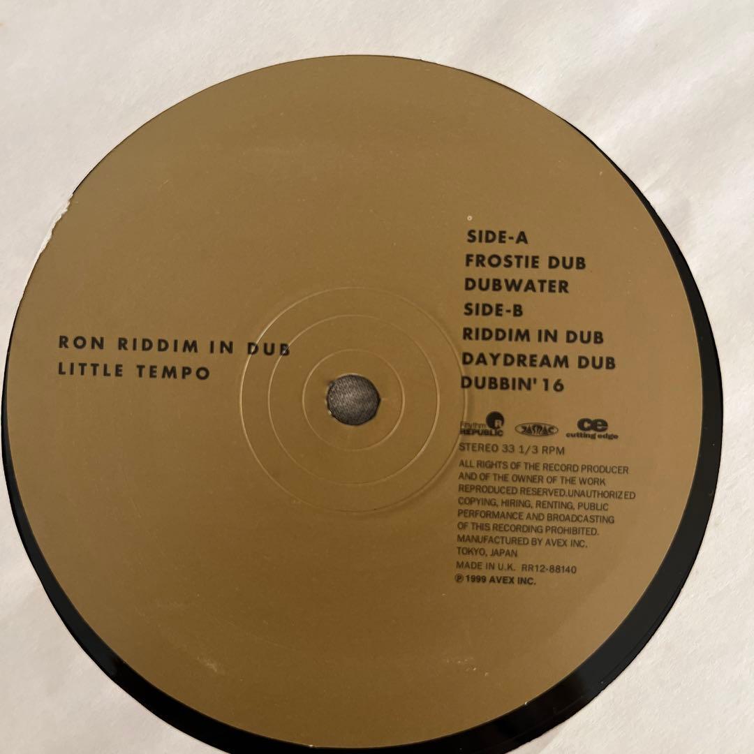 邦楽 RON RIDDIM IN DUB / LITTLE TEMPO