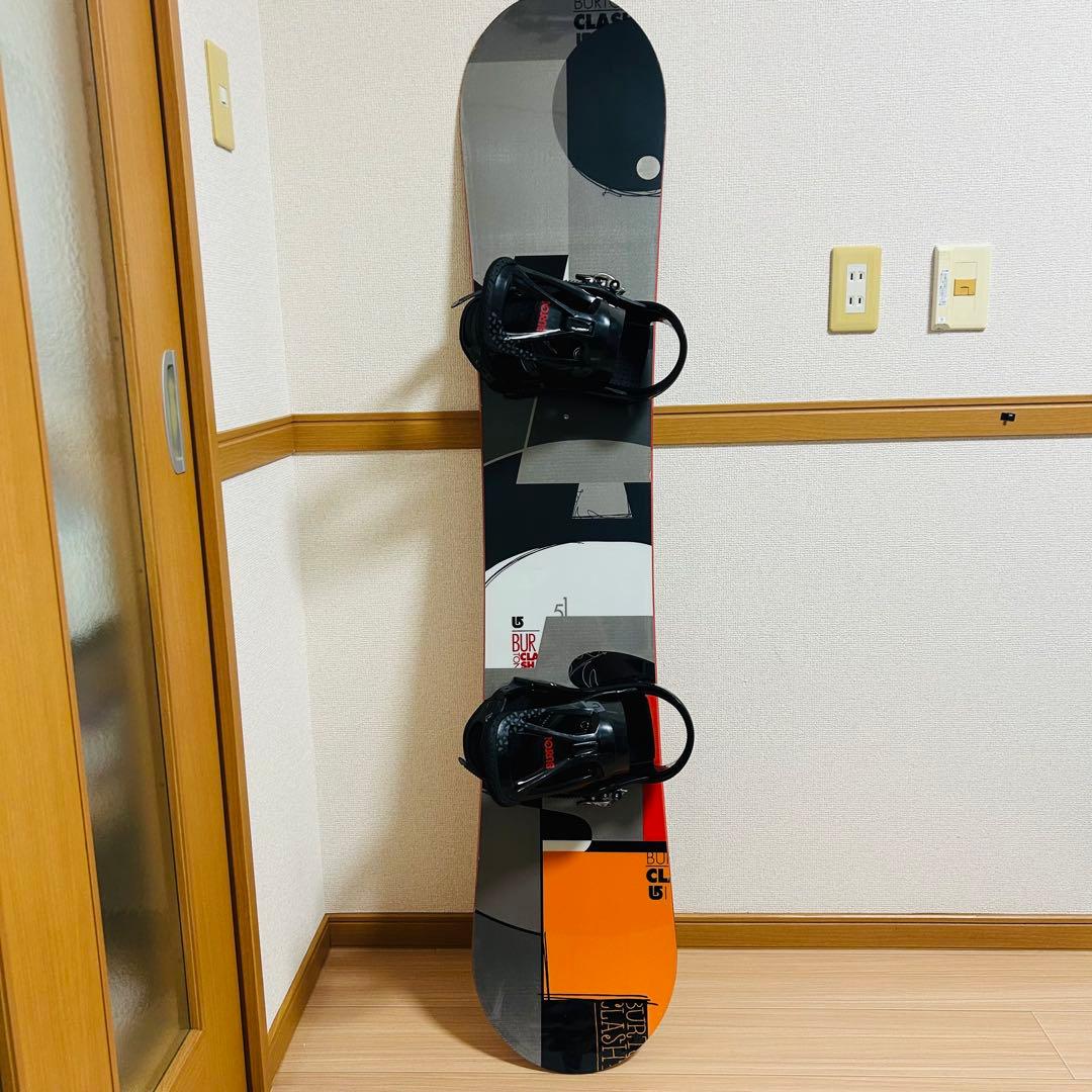 BURTON CLASH 151cm スノーボード ビンディングセット