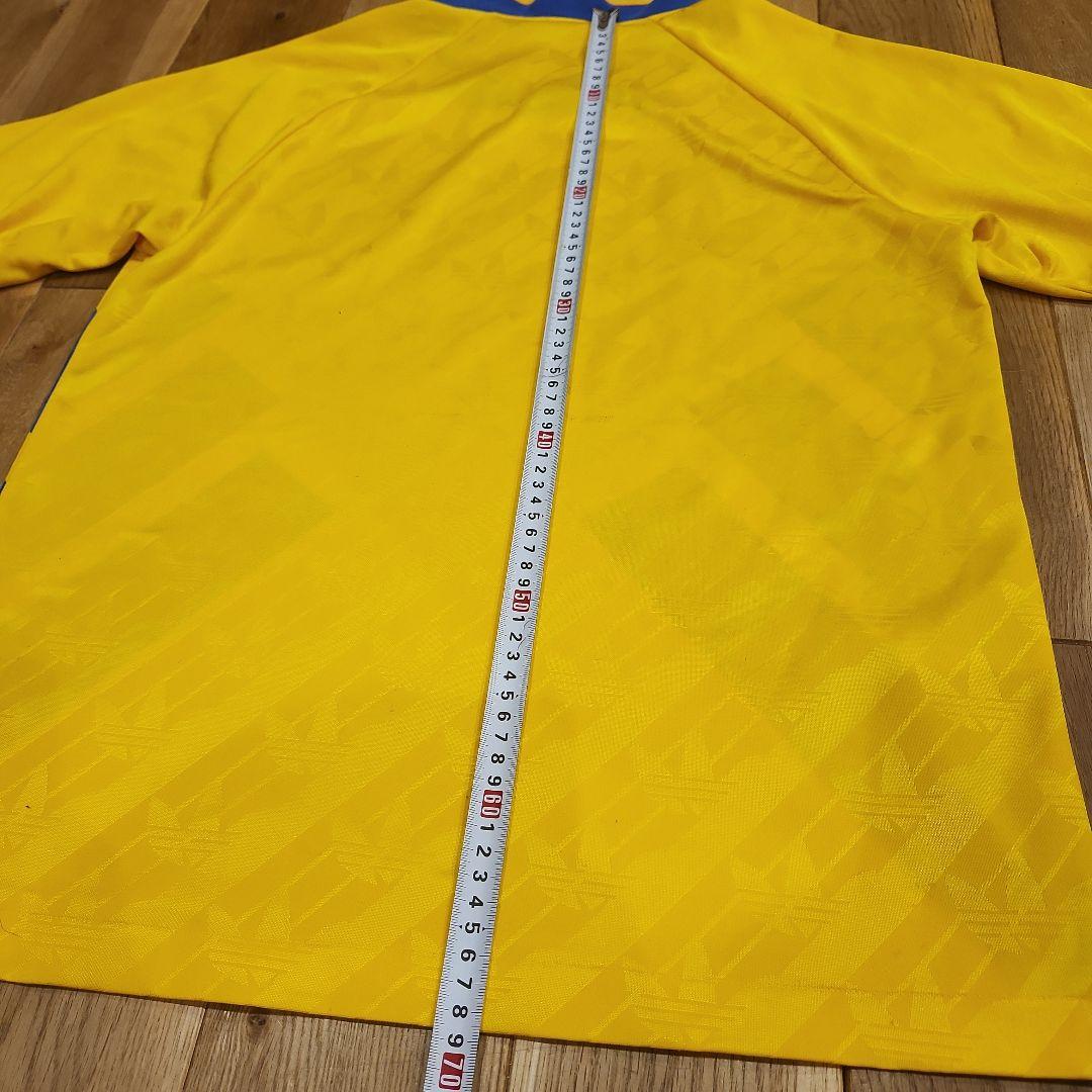 レア　90s スウェーデン代表　アディダス　半袖ゲームシャツ　オールド