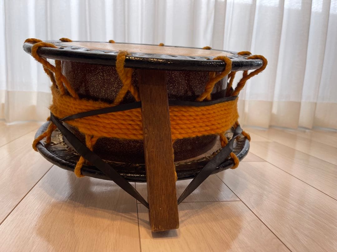 ＊にこ＊　【和楽器】　締太鼓　和太鼓　台座　バチ