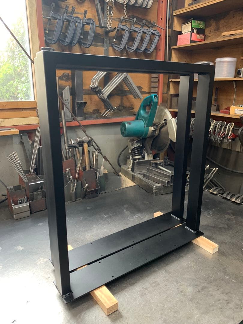 オーダー制作 DIY用 鉄脚 シェルフ アイアンレッグ TVボード 什器