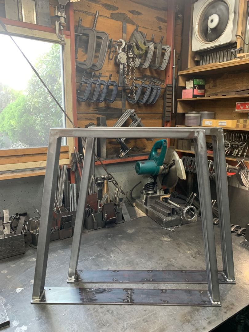 オーダー制作 DIY用 鉄脚 シェルフ アイアンレッグ TVボード 什器