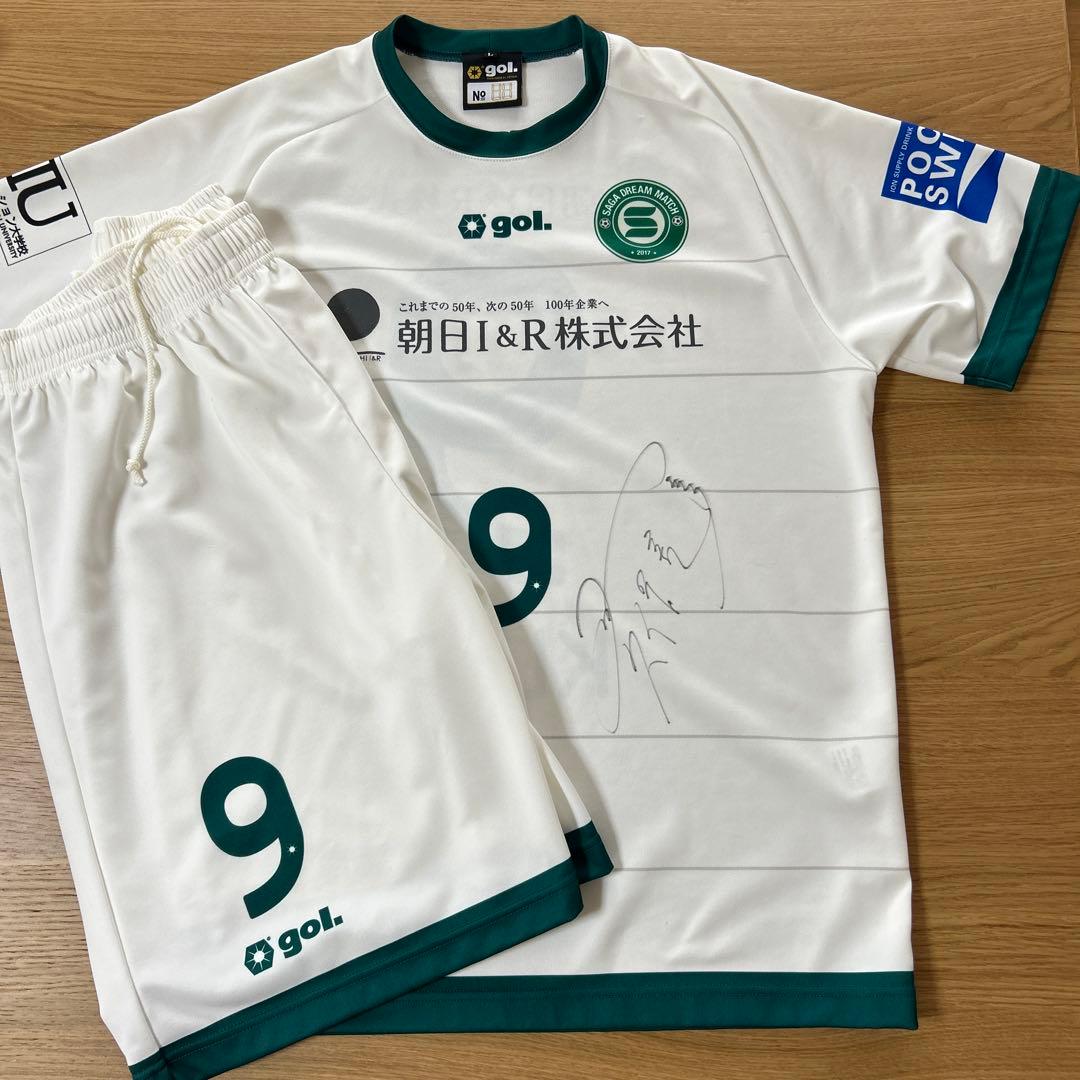 久保竜彦選手サイン入り サッカー ユニフォーム サイン入りユニフォーム