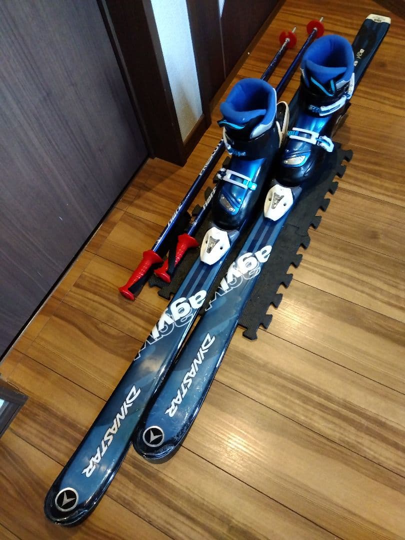 超お買い得‼️DYNASTAR/大人用/スキー３点セット/メンテ・WAX済み✔