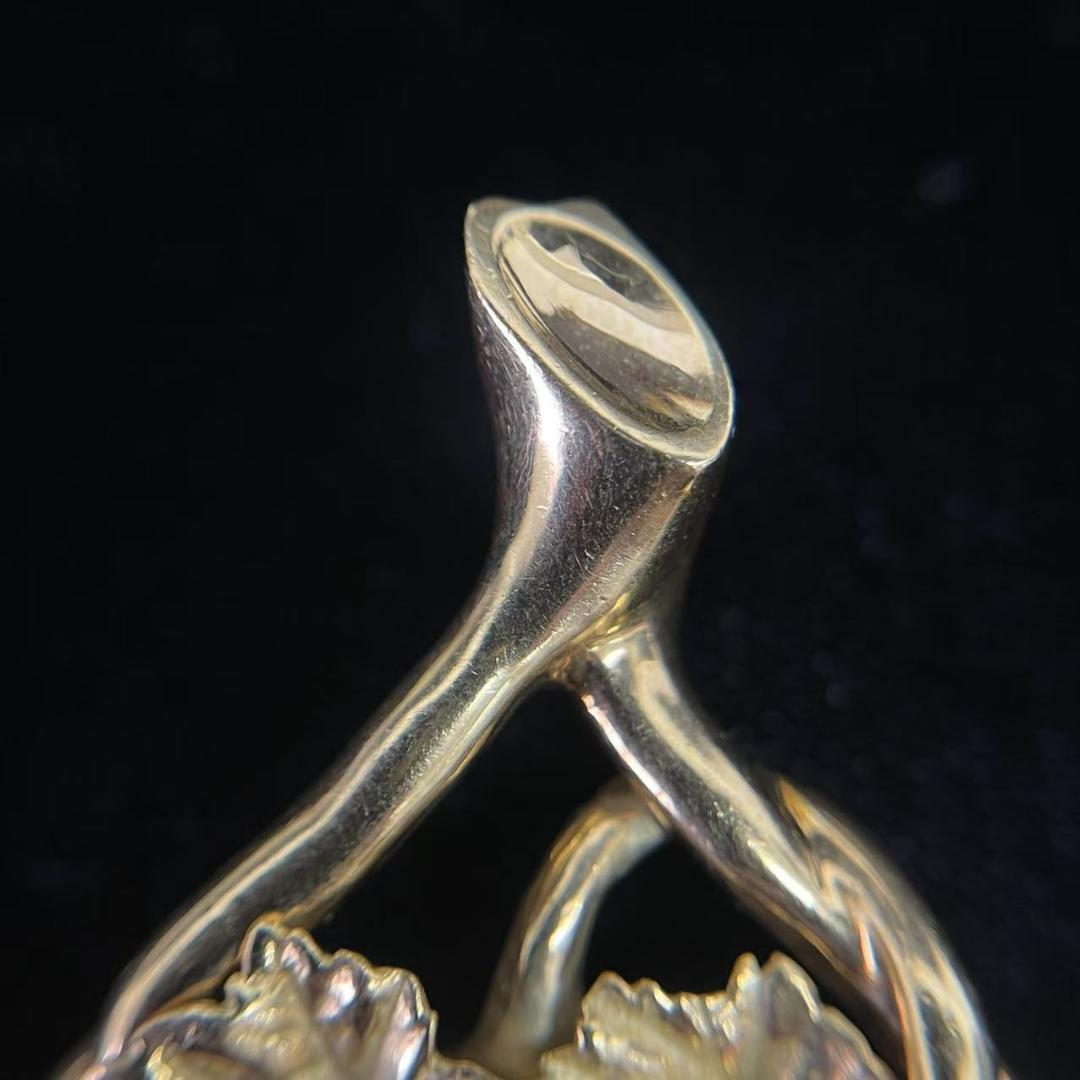 【QUEEN】K18/750 ダイヤモンド ペンダント