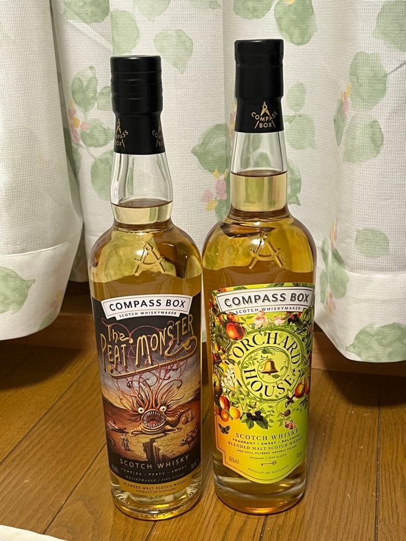 コンパスボックス　オーチャードハウス＆ピートモンスター2本セット