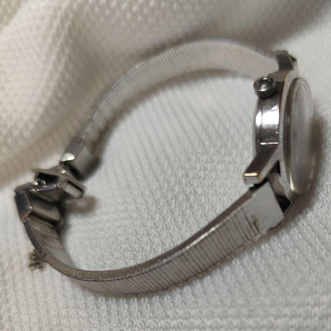 オメガ シルバー アナログ 手巻き時計