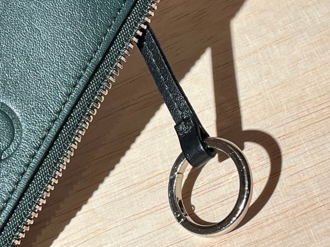 美品　ロエベ　キーリング付ケース　アナグラム　財布　LOEWE