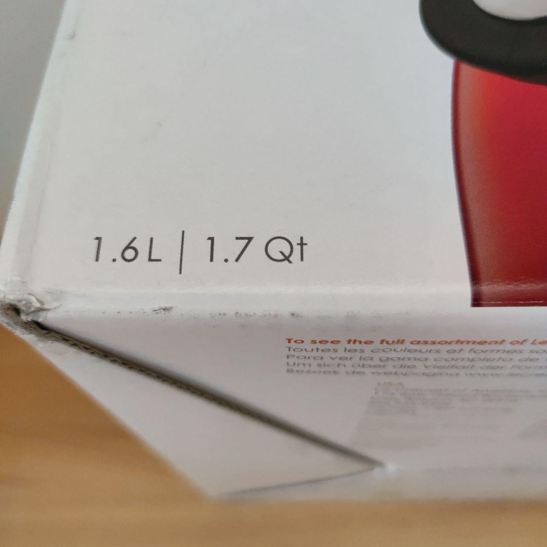 未使用 LE CREUSET やかん エナメルオンスチール 1.8クォート