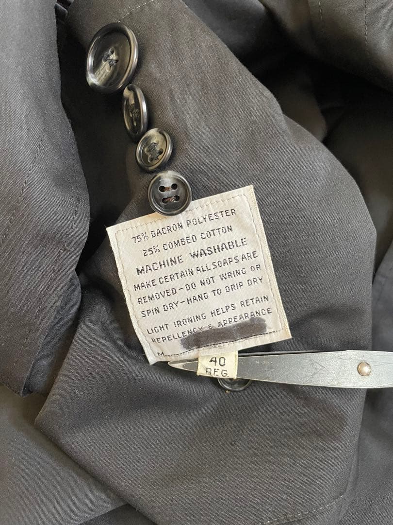 アバクロンビー&フィッチ◼️ビンテージ◼️ステンカラーコート◼️ブラックタグ・オールド