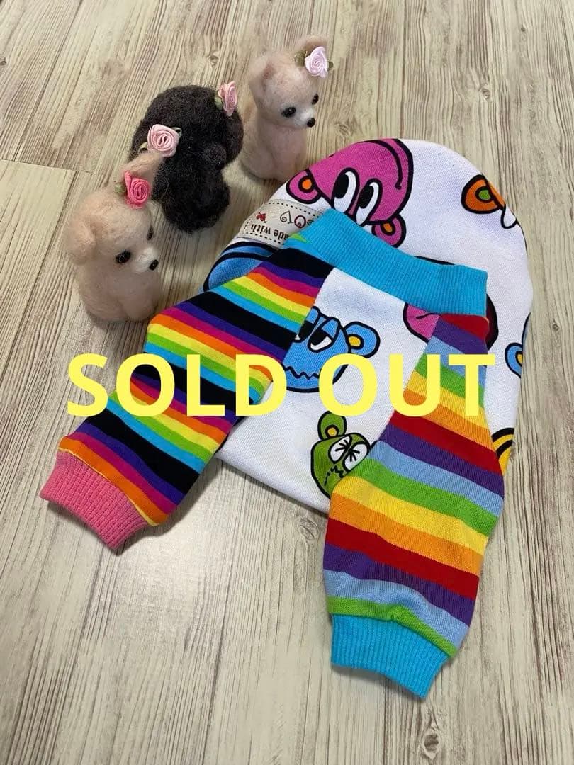 犬服  ラグラン(Ｓ)   ꒡̈⃝Lily꒡̈⃝ハンドメイド