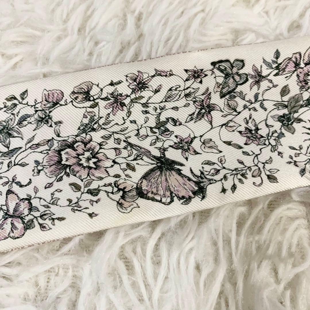 Christian Dior　クリスチャンディオール　ミッツァ　リボンスカーフ