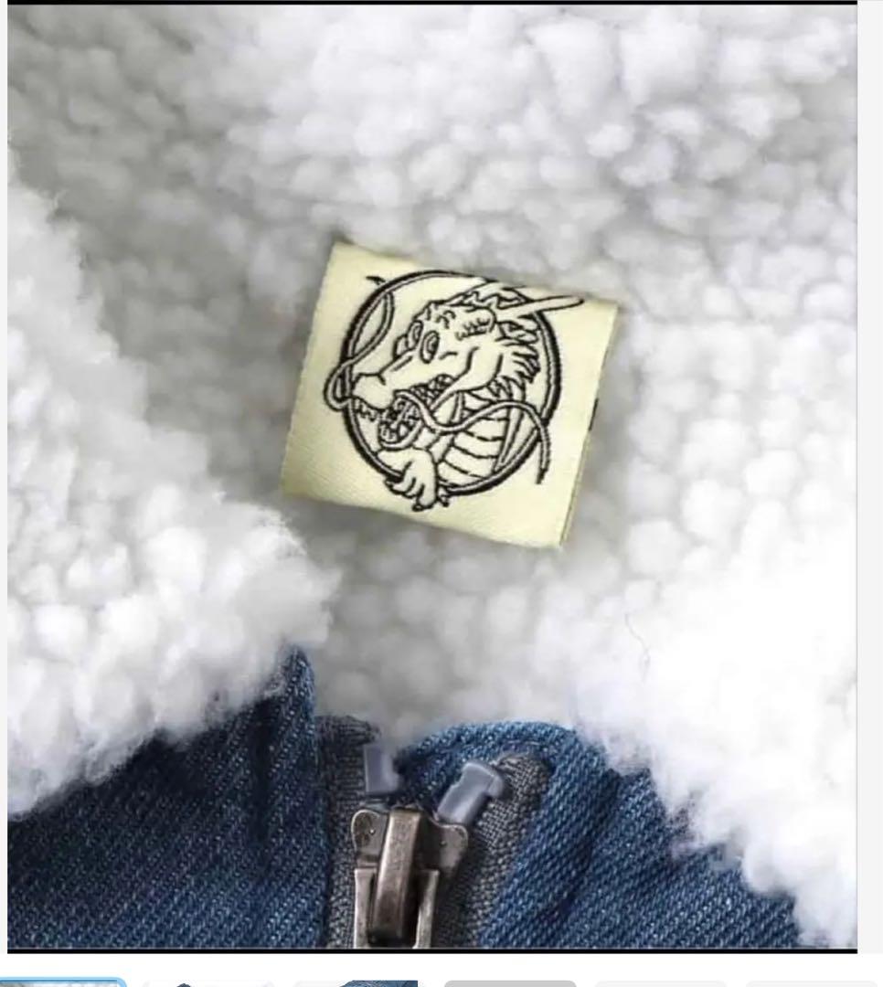 BREEZE ドラゴンボールコラボ_デニムボアジャケット