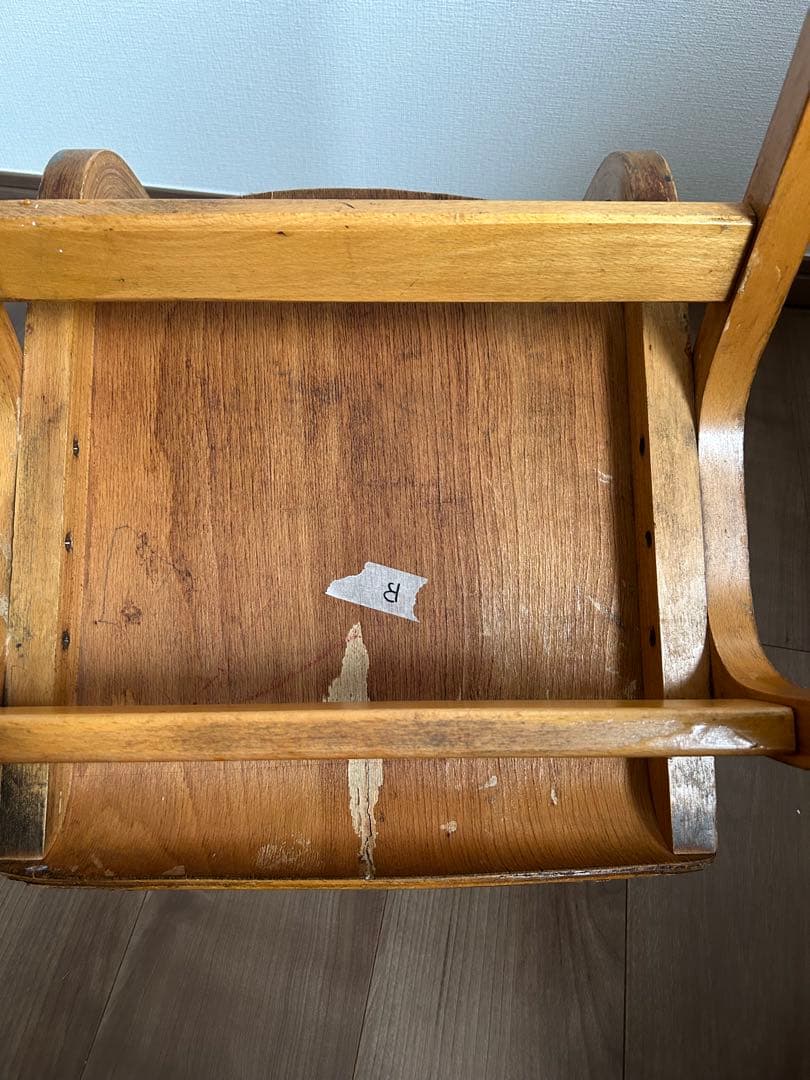 スクールチェアアンティーク　ヴィンテージ 学校椅子 インダストリアル