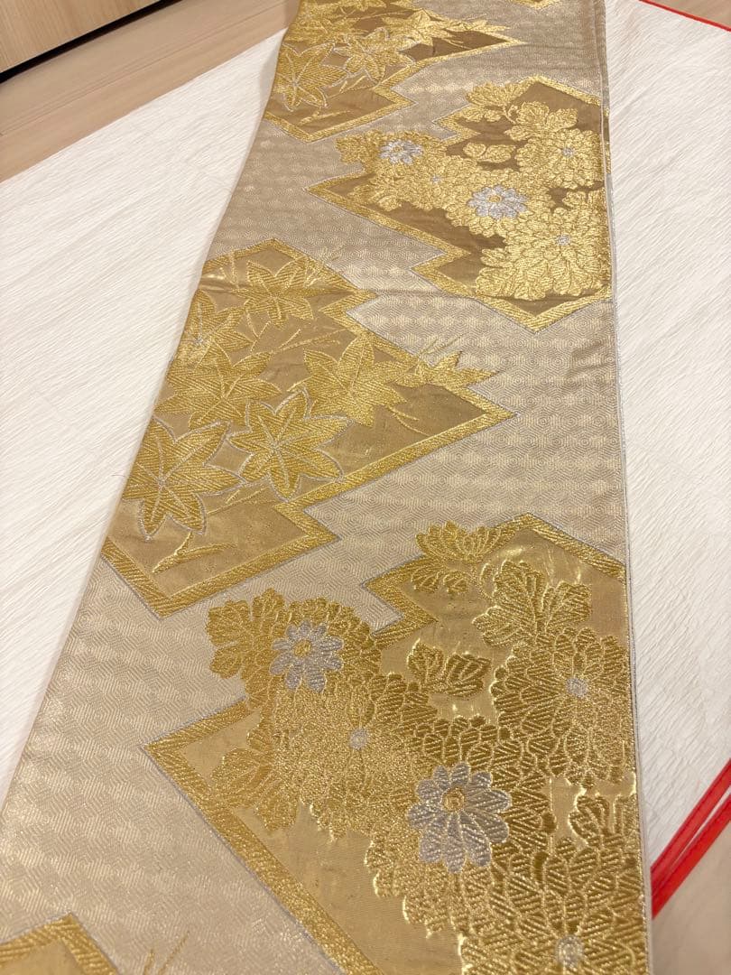 ♤Ren♤様用 振袖セット ヴィンテージ 白系 グリーン 金 MH2508214