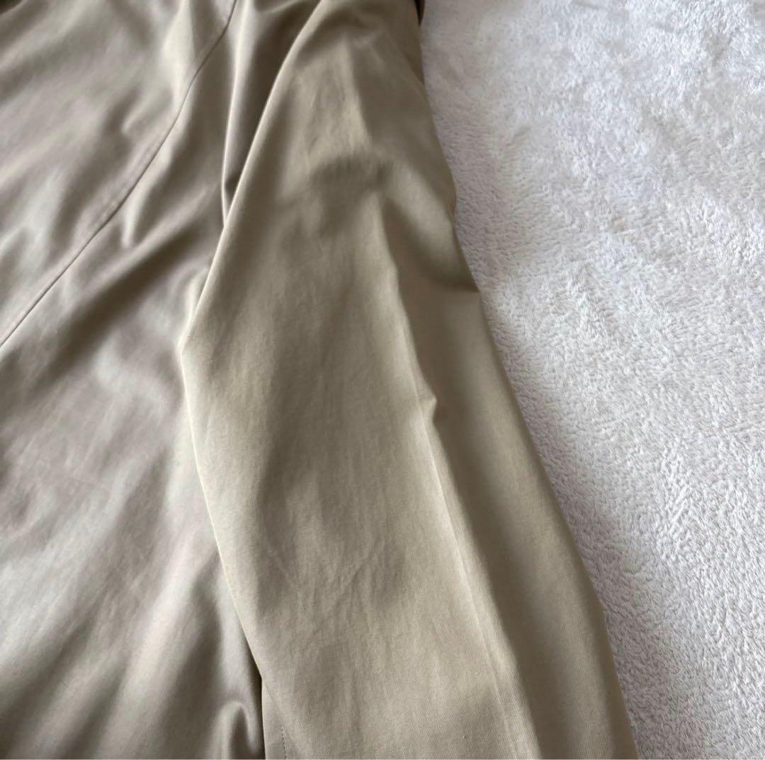 【一枚袖】ビンテージ　バーバリーズ　ステンカラーコートL ベージュ　ノバチェック