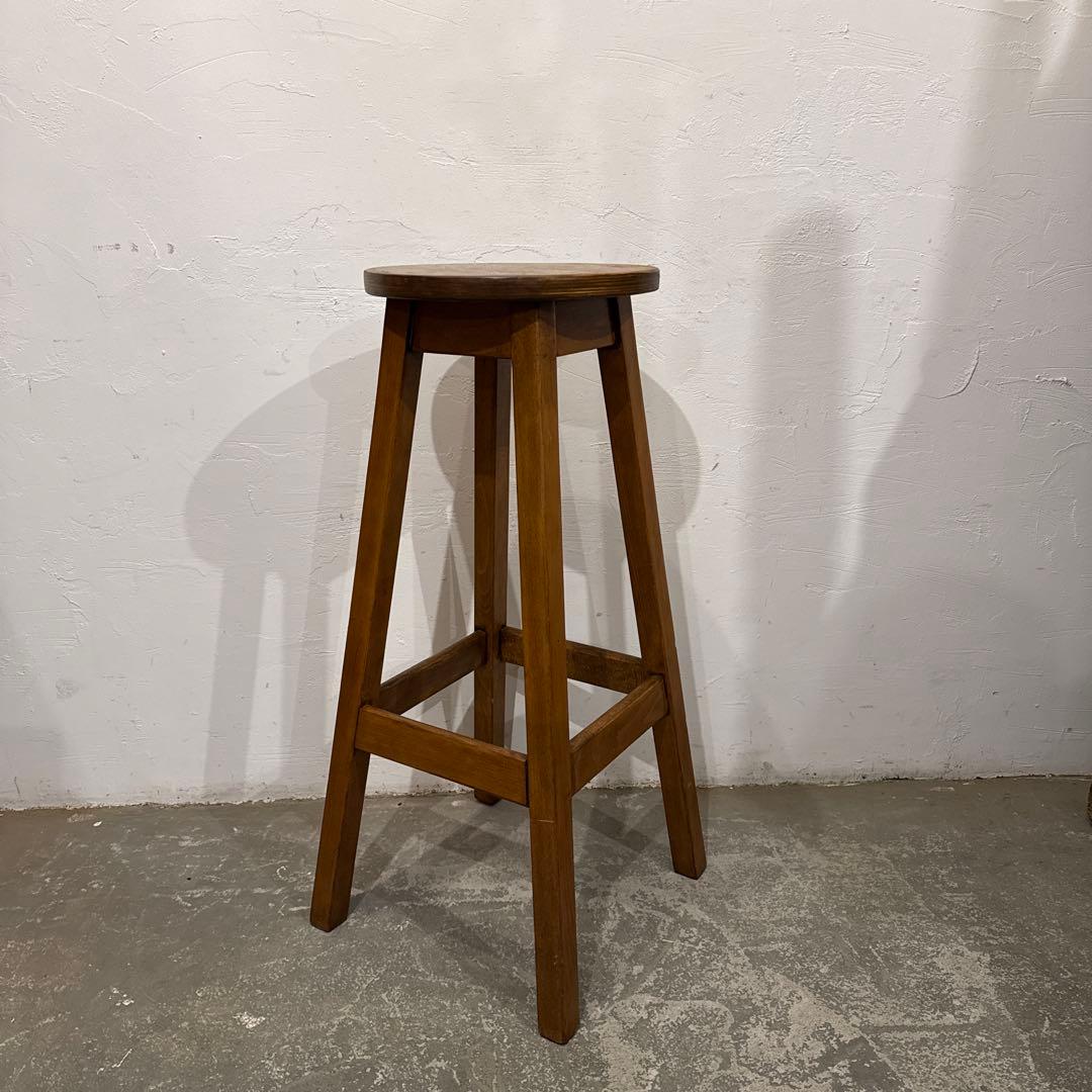 年末年始saleヴィンテージ　ラウンド　スツール　サイドテーブル