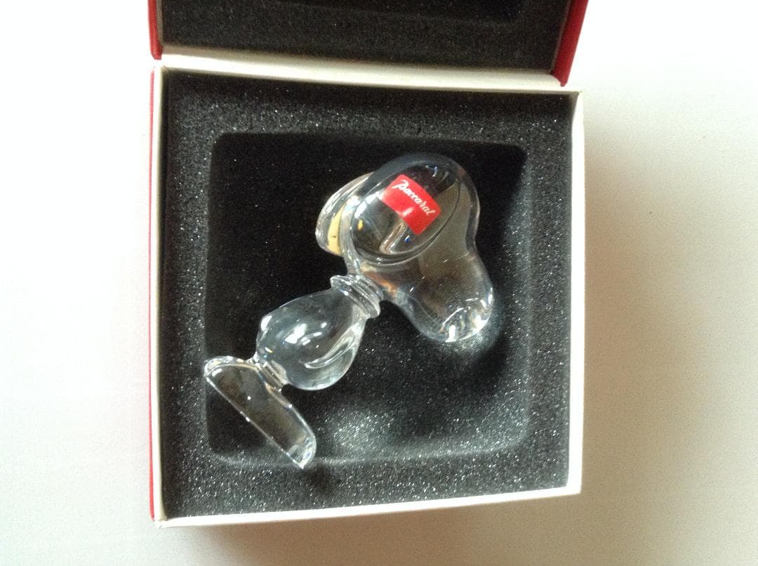 【新/完/稀少品】 バカラ　スヌーピー　UFS取扱　Baccarat　クリスタル