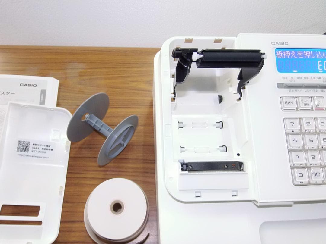 美品使用短1/20設定無料スマホカシオ10部門SR-S200インボイスレジスター
