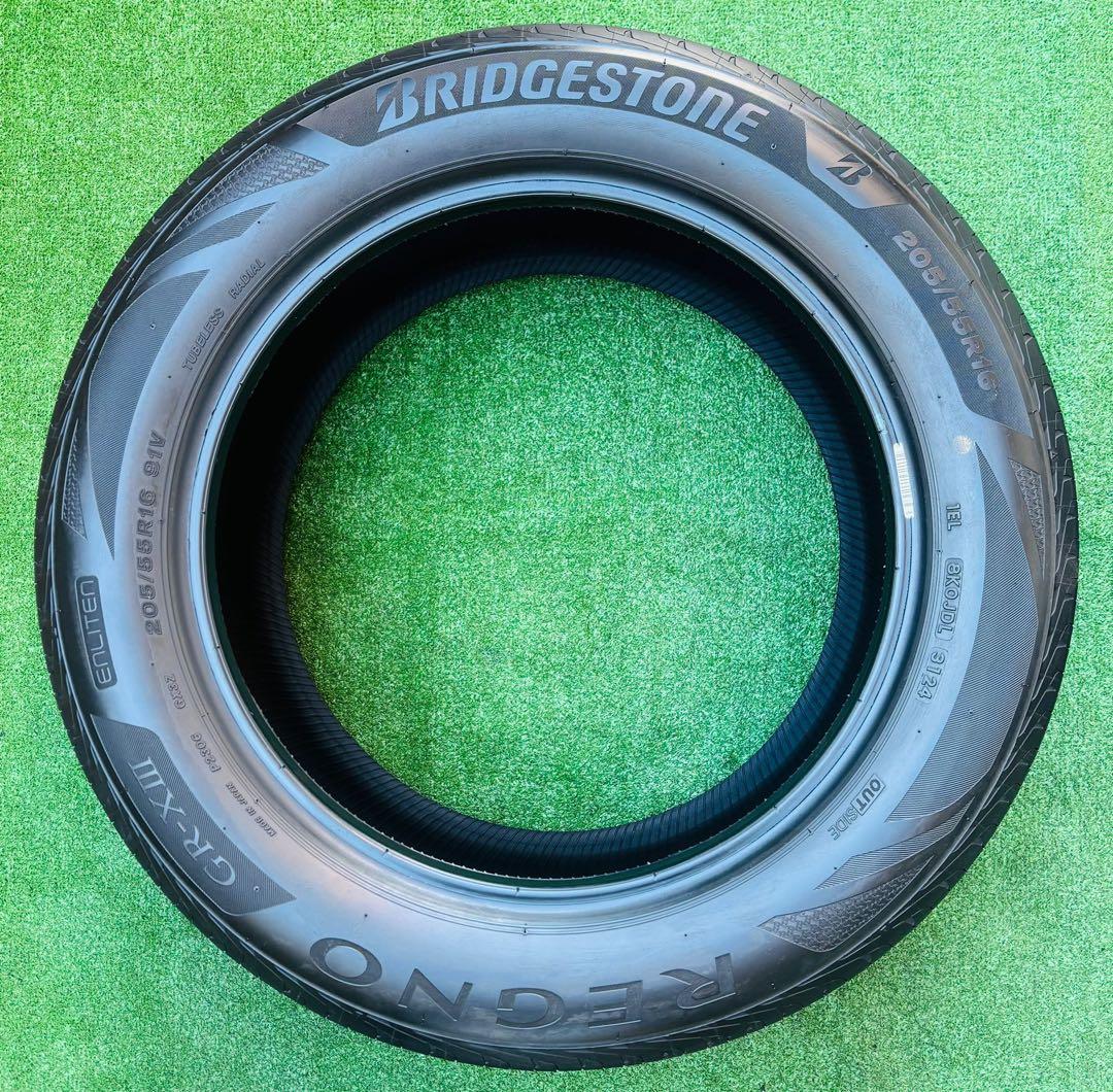 BRIDGESTONE REGNO 205/55R16 2024年製 深山4本